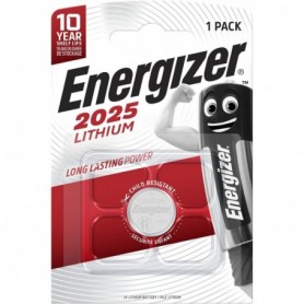 Energizer CR2025 Pile Lithium 3V Energizer CR2025 Pile Lithium 3V