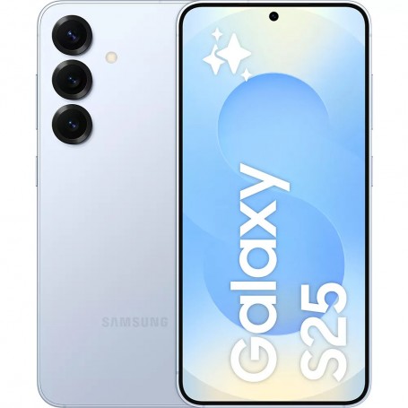 Smartphone Samsung S25 S931 5G 12 Go 256 Go avec Galaxy AI Bleu Clair 6'2