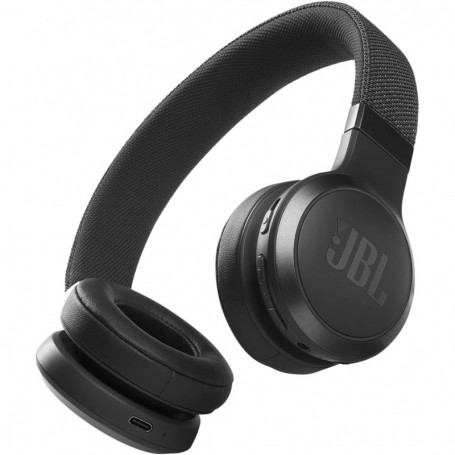 JBL Live 460NC Écouteurs Bluetooth avec réduction de bruit et commande pour appels Noir