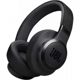 JBL Live 770NC Casque circum-auriculaire, Réduction de Bruit Adaptative, jusqu'à 65 heures d'autonomie, noir JBL Live 770NC Casque circum-auriculaire, Réduction de Bruit Adaptative, jusqu'à 65 heures d'autonomie, noir