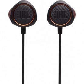 JBL Quantum 50 – Écouteurs gaming intra-auriculaires filaires avec microphone intégré  Noir