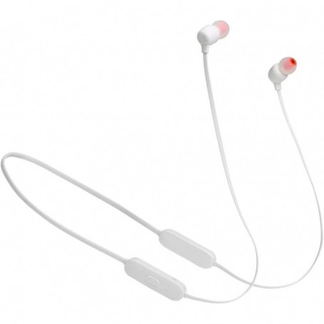 JBL Tune 125 BT - Blanc  sans fil  Son Pure Bass de JBL et bouton de contrôle