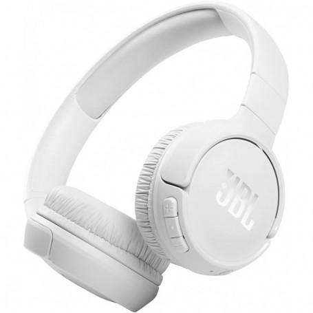 JBL TUNE 510BT – Casque supra-auriculaire sans fil – Equipé de la technologie Bluetooth Jusqu’à 40 hrs d’écoute – Blanc
