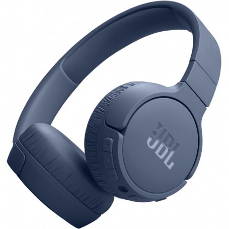 JBL Tune 670NC Casque supra-auriculaire sans fil, autonomie jusqu'à 70 h, Bleu