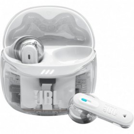 JBL Tune Flex Ghost 2, Écouteurs sans Fil Bluetooth, 48 h d'autonomie,White Ghost JBL Tune Flex Ghost 2, Écouteurs sans Fil Bluetooth, 48 h d'autonomie,White Ghost
