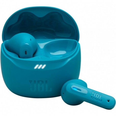 JBL Tune Flex 2, Écouteurs sans Fil Bluetooth, 48 h d'autonomie, résistance à l'eau Turquoise