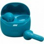JBL Tune Flex 2, Écouteurs sans Fil Bluetooth, 48 h d'autonomie, résistance à l'eau Turquoise