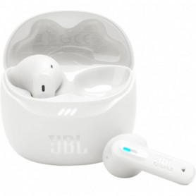 JBL Tune Flex 2, Écouteurs sans Fil Bluetooth, 48 h d'autonomie, résistance à l'eau Blanc JBL Tune Flex 2, Écouteurs sans Fil Bluetooth, 48 h d'autonomie, résistance à l'eau Blanc