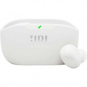 JBL Wave Buds 2, Écouteurs sans Fil Bluetooth, 40 h d'autonomie, Son Pure Bass, Blanc JBL Wave Buds 2, Écouteurs sans Fil Bluetooth, 40 h d'autonomie, Son Pure Bass, Blanc