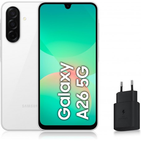 Smartphone Smartphone Galaxy A26 6,5" Double SIM 128 Go Blanc