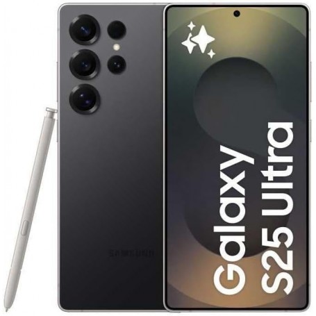 Smartphone Samsung S25 Ultra S938 5G 12 Go 512 Go avec Galaxy AI Noir Titane 6'9