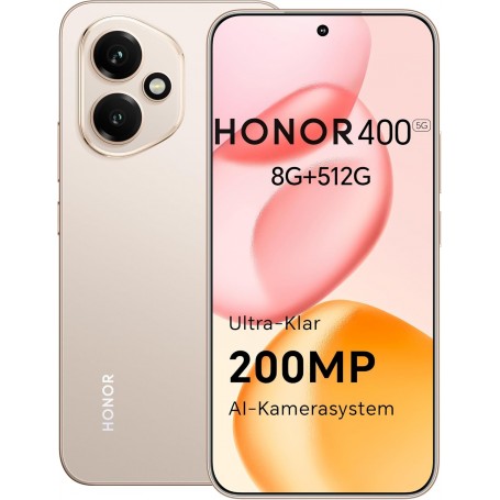 HONOR 400 Smartphone 5G Dual SIM NFC, 8GB RAM 512GB 6'5 , Midnight Black