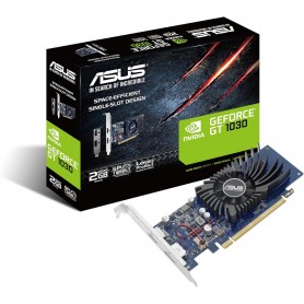 Asus GeForce GT1030 2G BRK – Carte Graphique (2GB GDDR5, Technologie Auto-Extreme, GPU Tweak II)
