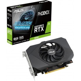 ASUS PHOENIX NVIDIA GeForce RTX 3050 V2 – Carte graphique (8GB GDDR6, PCIe 4.0, HDMI 2.1, DisplayPort 1.4a