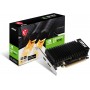 MSI GeForce GT 1030 4GHD4 LP OC Carte Graphique - 4 Go GDDR4, 1430 MHz,DisplayPort, HDMI,sans Ventilateur