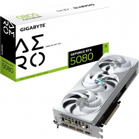 Gigabyte GeForce RTX 5080 Aero OC SFF 16G Carte Graphique - 16 Go GDDR7,