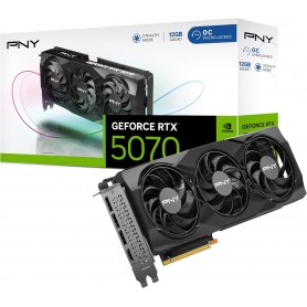 PNY Carte Graphique GeForce RTX™ 5070 12GB OC Triple Fan DLSS 4
