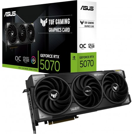 Asus TUF Gaming GeForce RTX 5070 12GB GDDR7 OC Edition – Carte Graphique Gaming