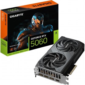 GIGABYTE GeForce RTX 5060 WINDFORCE OC 8G Carte Graphique - 8GB GDDR7