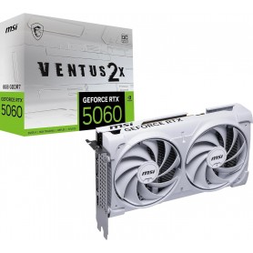 MSI GeForce RTX 5060 8G Ventus 2X OC White Carte Graphique - 8 Go GDDR7