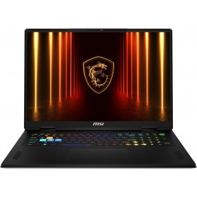 MSI Vector 18 HX AI A2XWJG-684FR Intel Core Ultra 9 275HX(18") Quad HD+ 32 Go DDR5-SDRAM 2 To SSD NVIDIA GeForce RTX 5090
