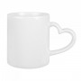 Tasse avec poignée en cœur à personnaliser