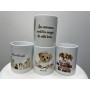Mugs en Céramique Personnalisables — Le Cadeau Parfait pour les Amoureux des Animaux !