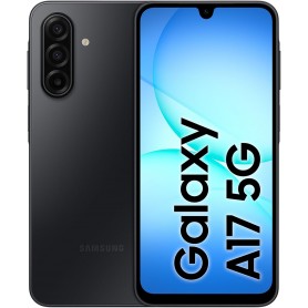 Samsung Galaxy A17 5G 128 Go, Smartphone Android déverrouillé, écran 6,7", Batterie 5000 mAh, Noir
