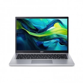 Acer Aspire AG14-32P-328W–14" WUXGA, Intel Core 3 N355, 8 Go RAM, 512 Go SSD, Wi-Fi 6, Win 11 Home–Argent