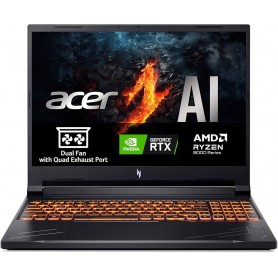 Acer Nitro V 16 AI ANV16-42-R7B0–16" WUXGA, Ryzen 7 260, 32 Go RAM, 1 To SSD, RTX 5070, Wi-Fi 6, Win 11 Home–Noir