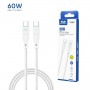 Câble Miccell USB-C vers USB-C 100 cm – Charge Rapide et Synchronisation des Données