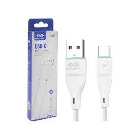 Câble Miccell USB-A vers USB-C 100 cm – Charge Rapide et Synchronisation des Données