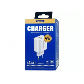Chargeur Rapide Remax 18W USB-A – Recharge Rapide et Sécurisée