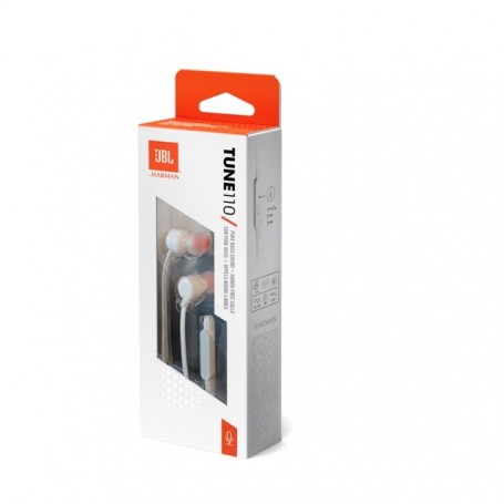 Écouteurs Filaires JBL Tune T110 avec Prise Jack 3,5 mm – Son Pure Bass