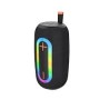 Miccell Mini Bass Boost – Enceinte Bluetooth Portable Sans Fil, Basses Renforcées, Audio Stéréo, Batterie Rechargeable, Noir