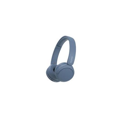 Sony WH-CH520 – Casque Bluetooth Sans Fil avec Microphone, Autonomie Longue Durée, Léger et Confortable, Bleu