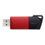 Kingston DataTraveler Exodia M 128 Go DTXM/128GB – Clé USB 3.2 Gen 1 Type-A, capuchon coulissant, Noir/Rouge