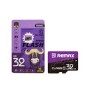 REMAX Micro SD 32 Go – Carte mémoire Class 10, haute vitesse, avec adaptateur SD, smartphone et appareil photo