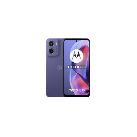 Motorola Moto E15 64 Go Lavande Fraîche – 6,67", 2 Go RAM, 4G, Android