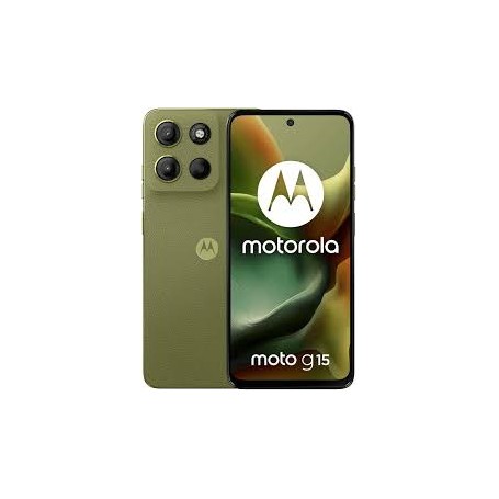 Motorola Moto G15 Power 8+256GB – 6,72'' 4G, 8 Go RAM, 256 Go, Dual SIM, Vert Iguana