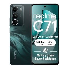 Realme C71 8+256GB – 6,67'' 4G, 8 Go RAM, 256 Go, Vert Forêt