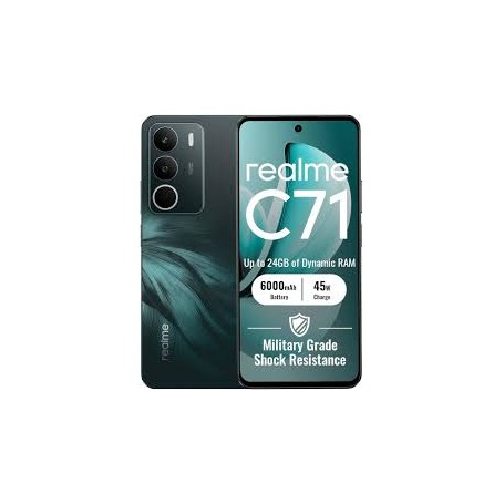 Realme C71 8+256GB – 6,67'' 4G, 8 Go RAM, 256 Go, Vert Forêt