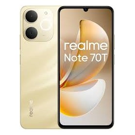 realme Note 70T 4+64GB – Écran 6,74", 4 Go RAM, 64 Go, 4G, Beach Gold