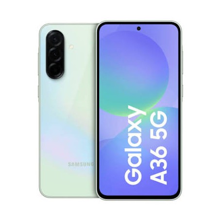 Samsung Galaxy A36 5G SM-A366 Vert Lime – 6,7" FHD+ AMOLED 120 Hz, 8 Go RAM, 256 Go, Double SIM, 5G