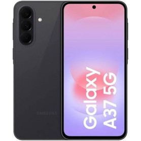 Samsung Galaxy A37 5G SM-A376 Charbon Élégant – 6,67" FHD+ AMOLED 120 Hz, 6 Go RAM, 128 Go, Double SIM, 5G
