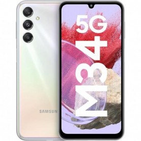 Samsung Galaxy M34 5G 16,5 cm (6.5") Double SIM USB Type-C 6 Go 128 Go 6000 mAh Silver
