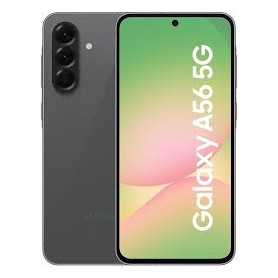 Samsung Galaxy A56 5G SM-A566 Gris Graphite – 6,67" FHD+ AMOLED 120 Hz, 8 Go RAM, 256 Go, Double SIM, 5G
