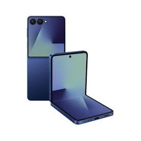 Samsung Galaxy Z Flip7 5G SM-F766 Bleu Ombre – Écran externe 4,1", écran pliable 6,9", 12 Go RAM, 512 Go, 5G