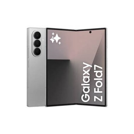 Samsung Galaxy Z Fold7 5G SM-F966B Argent Ombre – Écran pliable 8", 12 Go RAM, 512 Go, Double SIM, 5G