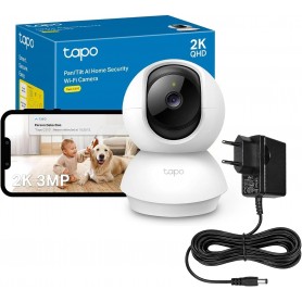 Caméra de surveillance Tapo by TP-Link TC71 2K Vision Nocturne Intérieure